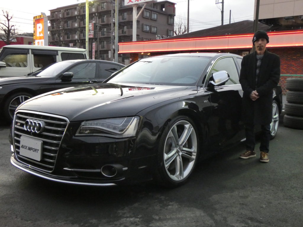 川崎生田店 Audi S8ご納車 アビックスインポート